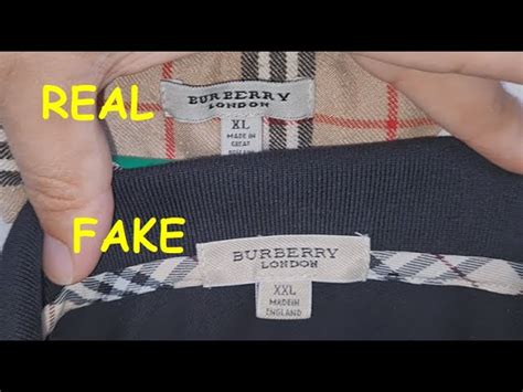 burberry duplicate|how to spot a Burberry.